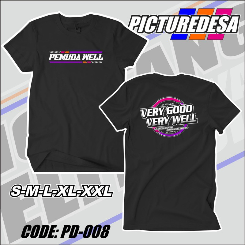 เสื้อยืด WELL YOUTH / เสื้อยืด GOOD VERY WELL VERY ฟรีสติ๊กเกอร์ MRI