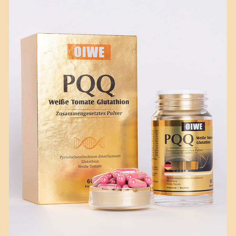เยอรมันนําเข้า OIWE Owe White Tomato Glutathione PQQ Compound Powder Original Soft Capsule 407.