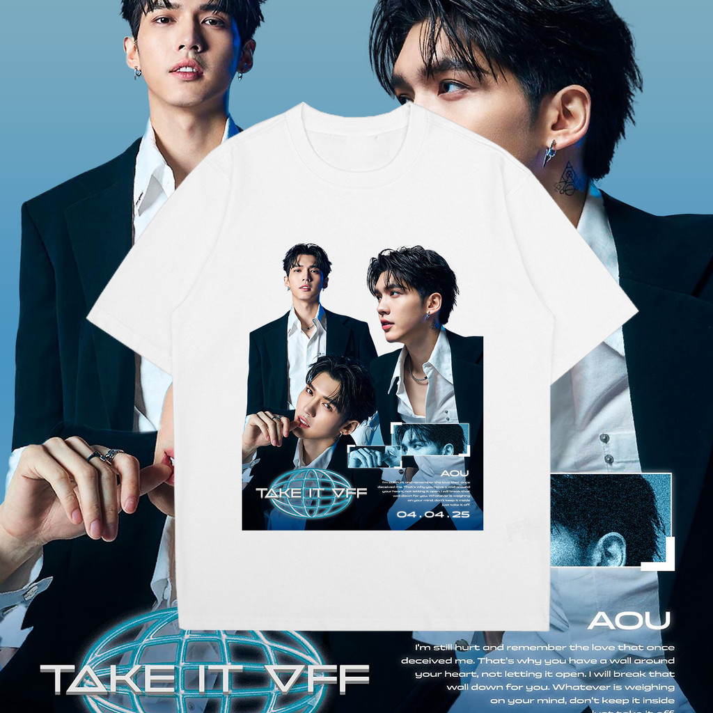 【HOT】 2025 UNISEX T-SHIRT เสื้อยืดฤดูร้อนแบบใหม่ TAKE IT OFF -JASPER NEW T-SHIRT S-5XL เสื้อยืด