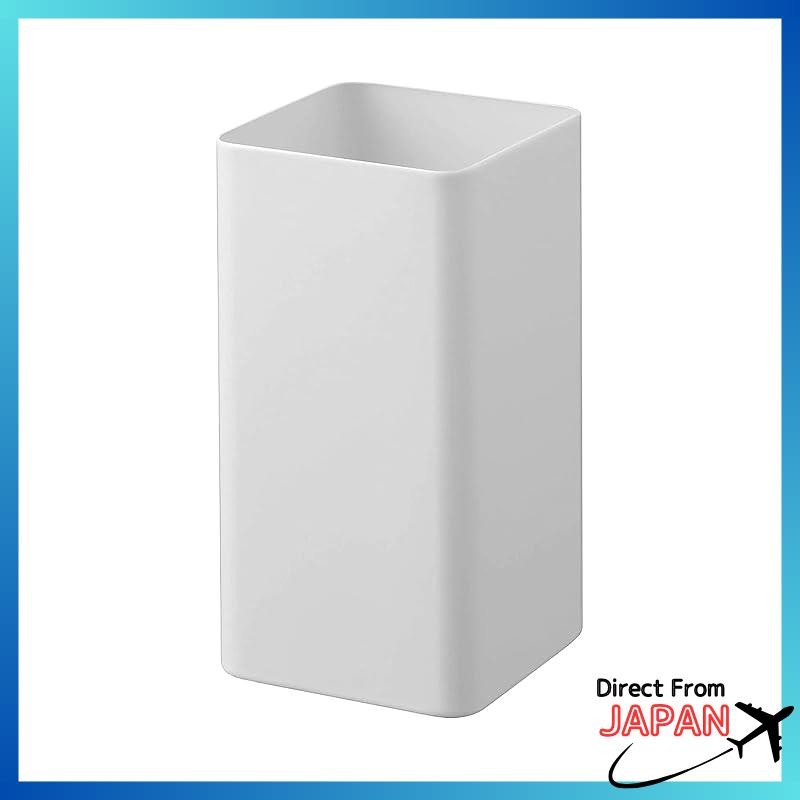 Yamazaki Kitchen Tool Stand Square White W9.5XD9.5XH18cm Plate Compact High Capacity 5183