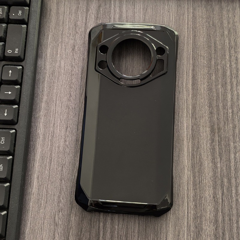 เคสโทรศัพท์ TPU แบบนุ่มสําหรับ Doogee S119 เคสซิลิโคนฝาหลังสําหรับ DOOGEE S119 สีดําโปร่งใส Soft She