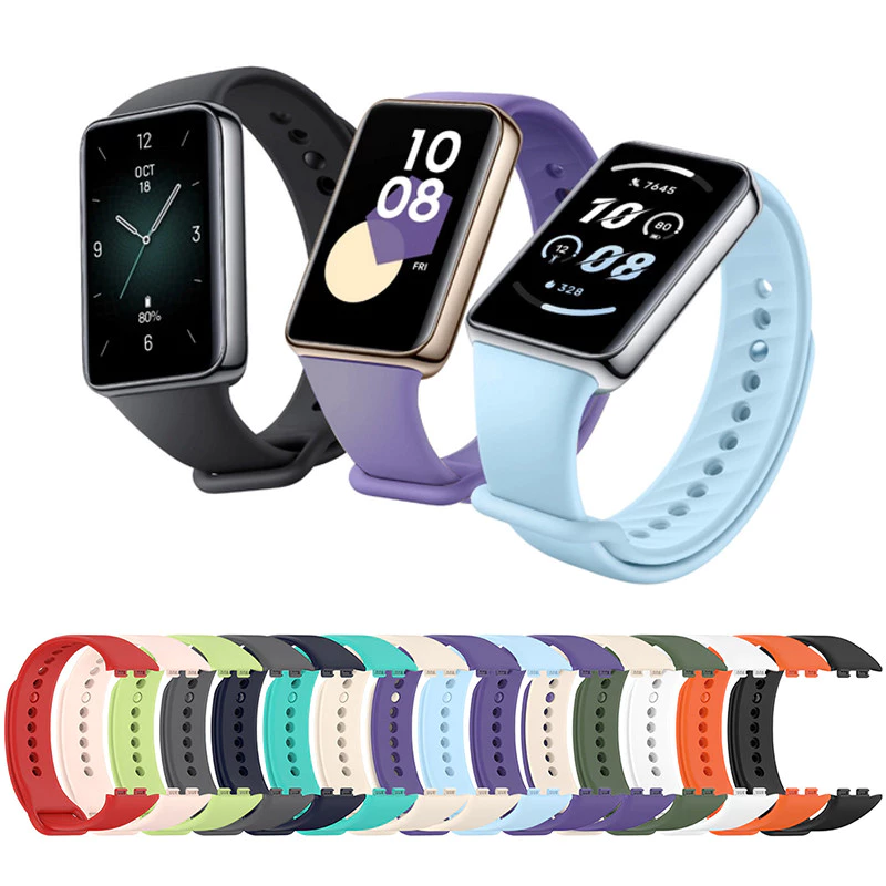 สายรัดข้อมือทดแทนแบบนุ่ม สายซิลิโคนมีสไตล์สําหรับ Honor Band 9