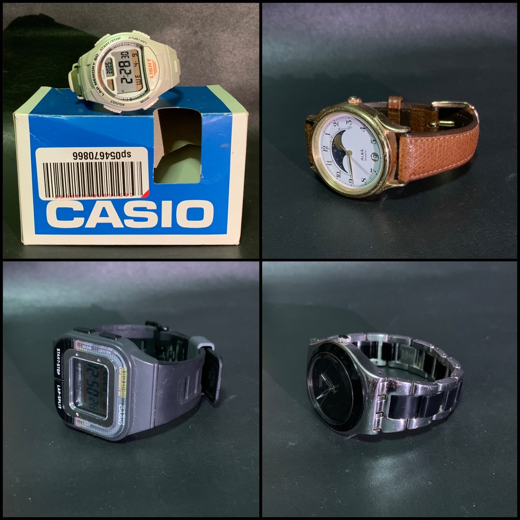 🇯🇵ของเล่นนของสะสม ญี่ปุ่นมือสอง แท้💯 นาฬิกา Casio, Alba, Swatch