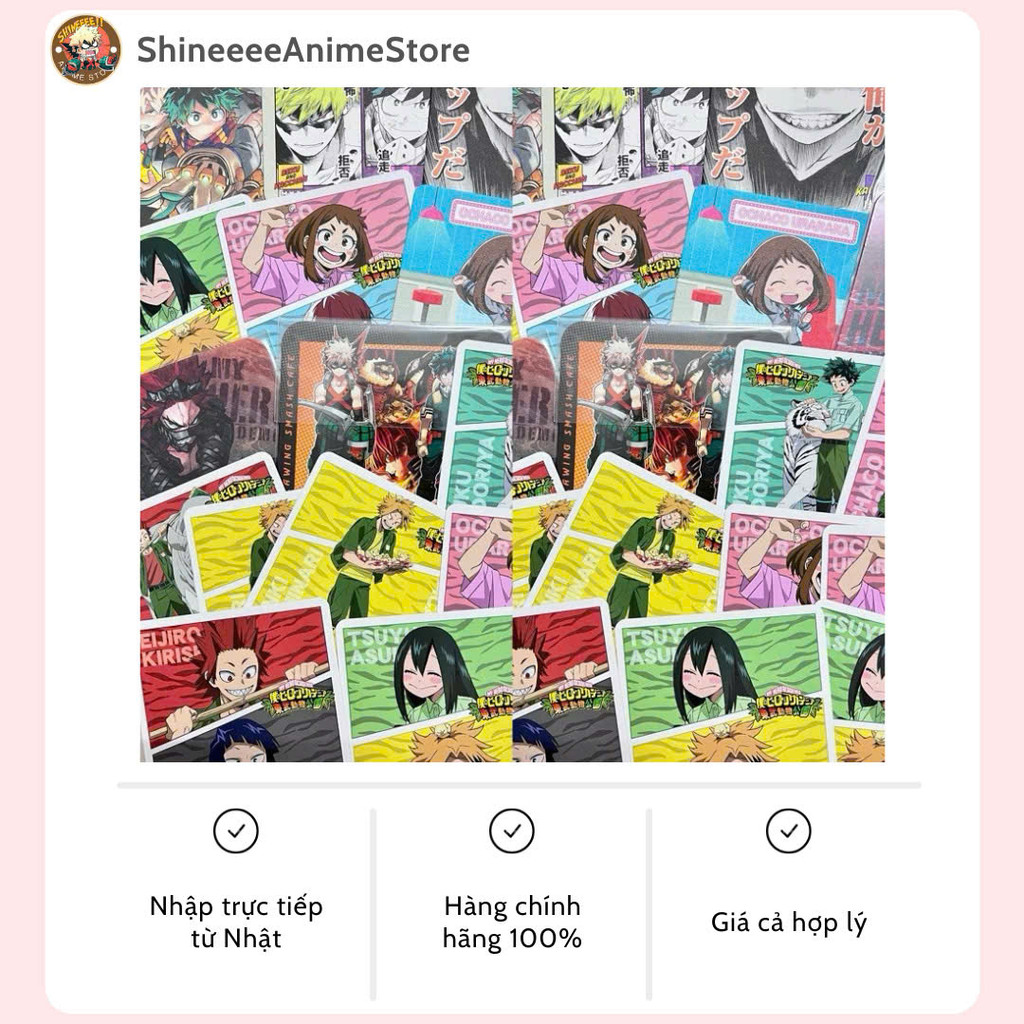 [ญี่ปุ่น] MHA My Hero Academia Character Coaster Superhero Academy