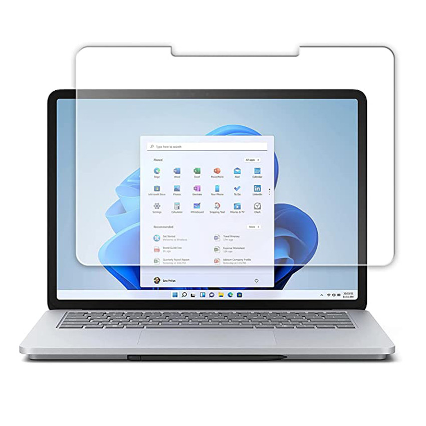 Surfacelaptop SurfaceBook 2 ชิ้น 900D Full Cover HD Clear ฟิล์มกระจกนิรภัยสําหรับพื้นผิวแล็ปท็อป Go 