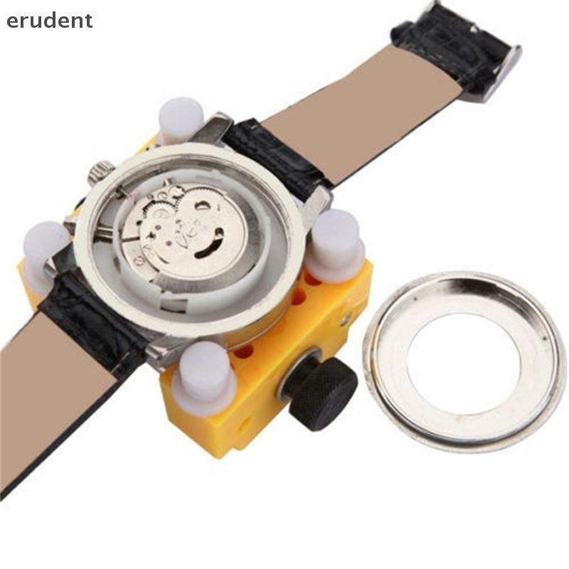 Erudent Adjustable Watchmaker Repair Tool Watch Back Case Cover Holder Remover Opener ใหม่