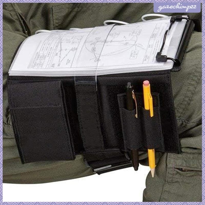 [Gazechimp] Pilot Notepad Holder สบาย Organizer ผ้า Oxford Pilot Kneeboard สําหรับ