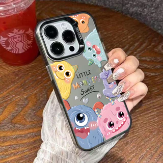 โลหะชุบโลหะด้วยไฟฟ้า ไอโฟน อิโลโกนิค for 11 iPhone 17 16 11 12 13 14 15Pro MAX X XS XR 7 8Plus เคสโทรศัพท์