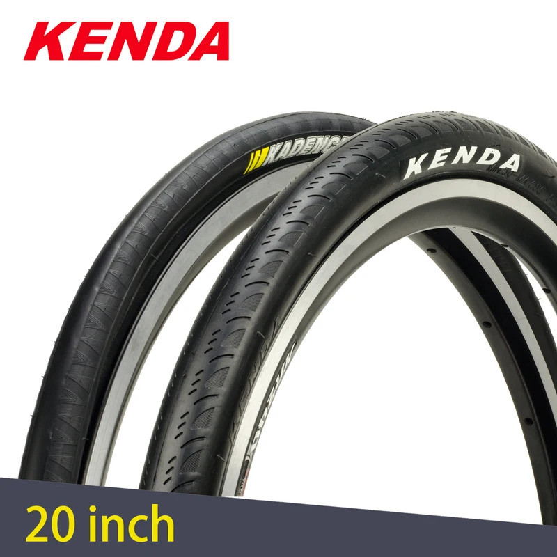 Kenda K1018 18x1.25 20x1.25 20x1.35 จักรยานยาง 20 นิ้ว 406 ล้อขนาดเล็กจักรยานพับ Bald สาย Racing ยาง