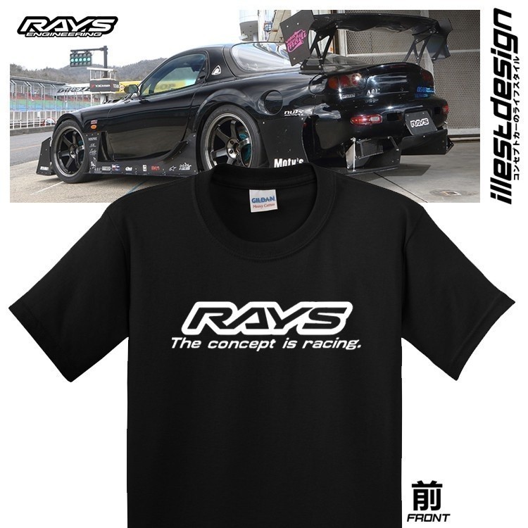 24 fashion 2025 Auto Tees: CP302 - CP303 เสื้อยืด Rays Engineering WRX STI EVO9 GTR35 TE37 CE28N CE3