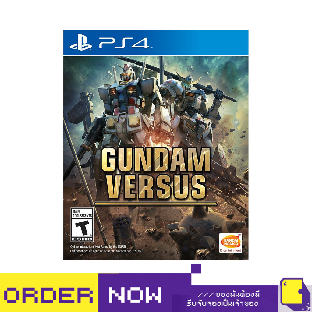 [+..••] พร้อมส่ง ผ่อน 0% | PS4 GUNDAM VERSUS (US) (เกม PS4™ 🎮)