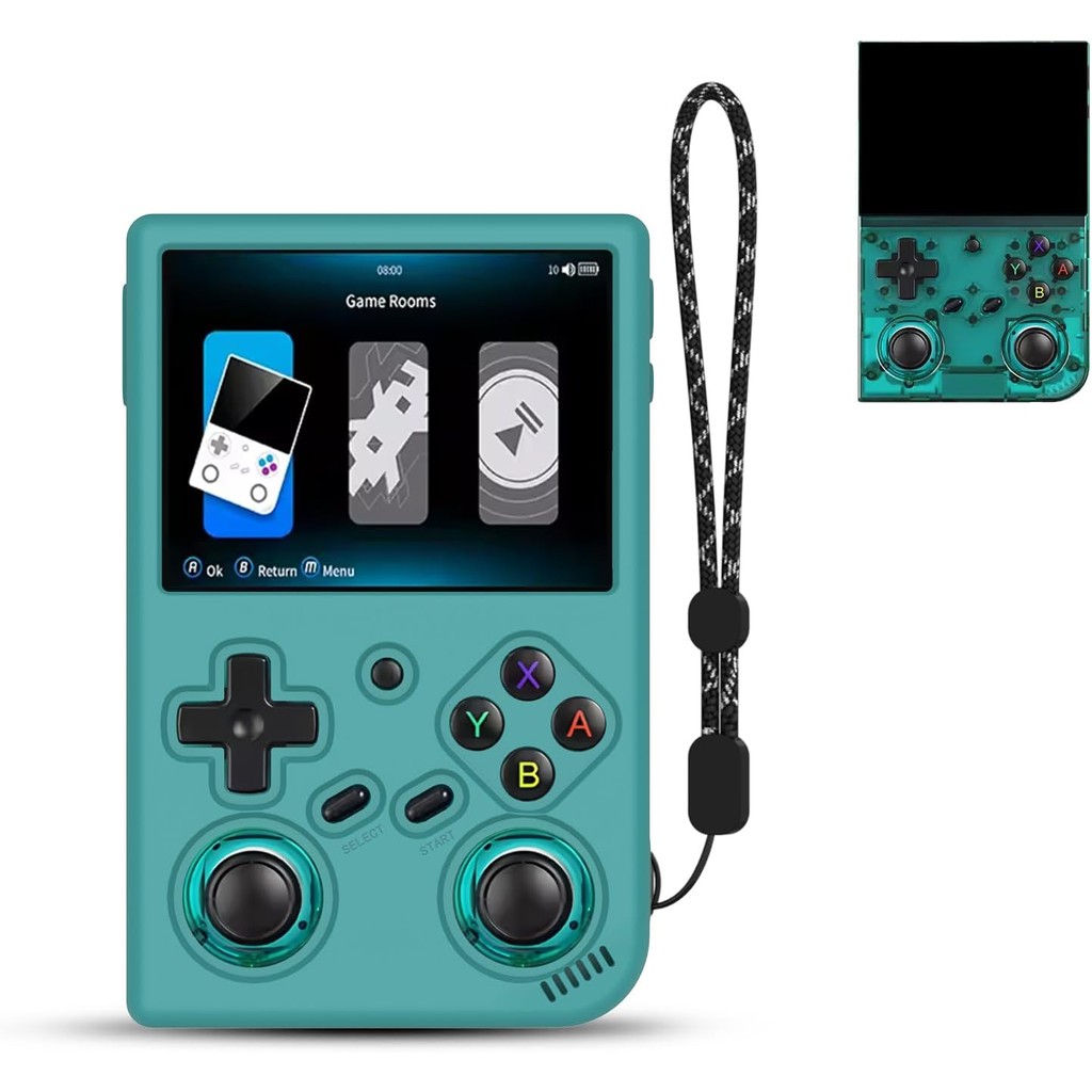 สําหรับ Anbernic RG35XX Pro เคสซิลิโคนเข้ากันได้กับอุปกรณ์เสริมคอนโซลเกมมือถือ RG35XXPro ป้องกันรอยข