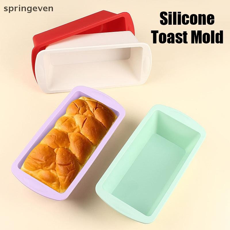 [springeven] Loaf Pan ขนมปัง Toast แม่พิมพ์ซิลิโคนแบบใช้ซ้ําได้ Baking Pastry เครื่องมือสําหรับทํา Cholcate เครื่องมือทําอาหารในครัวสต็อกใหม่ – โปรปัง
