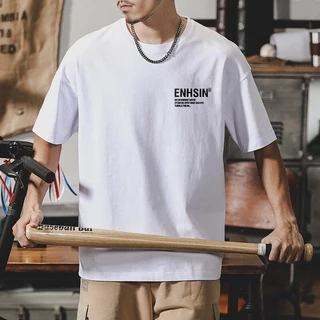 (จัดส่งตลอด 24 ชั่วโมง)Fanfei Clothing เสื้อยืดผู้ชาย แขนสั้น คอกลม ลําลอง สําหรับผู้ชาย และผู้หญิง ผ้าคอตตอนแท้นุ่มๆ