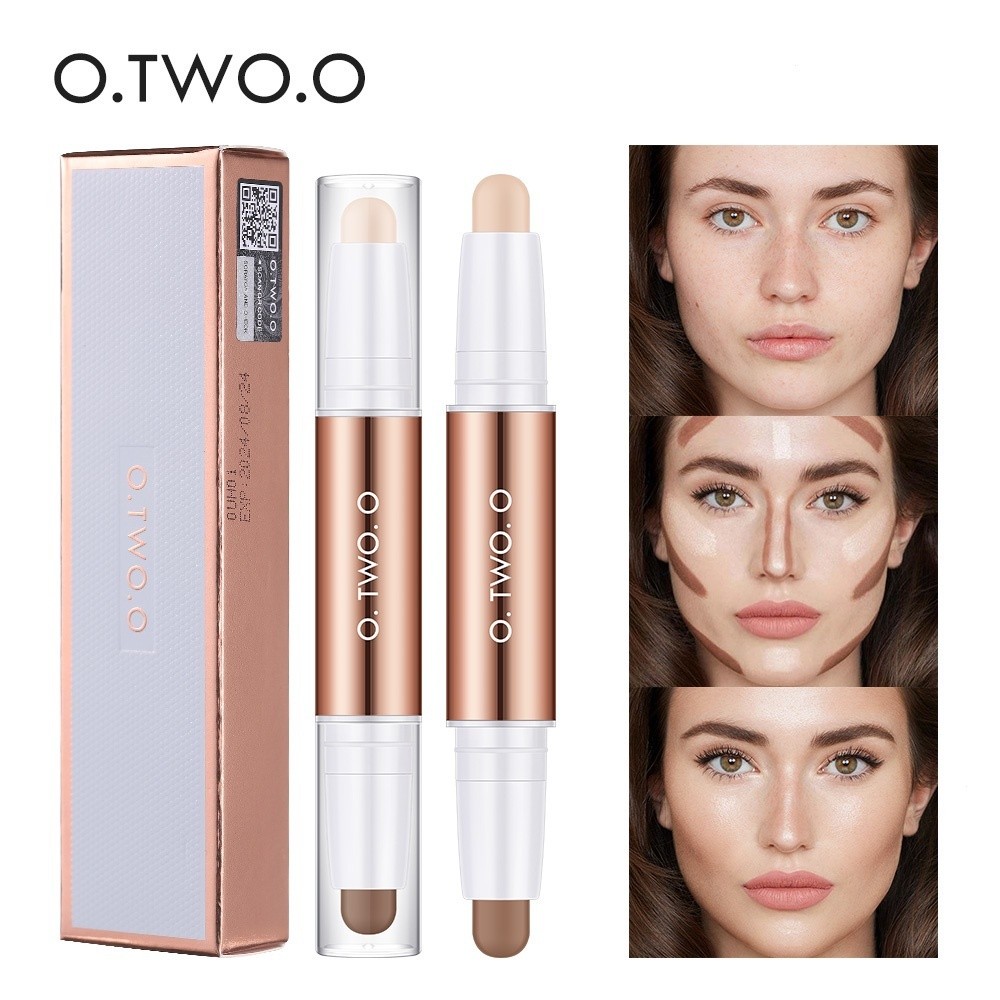 O.two.o Contour Highlight Make up Magic Contour & Stick Highlight 4 สี Foundation Stick Shading Cont