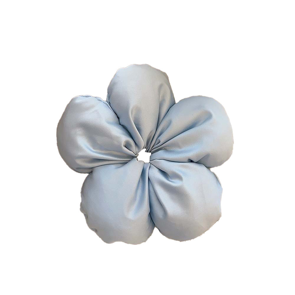 แหวนผมขนาดใหญ่ดอกไม้สามมิติผู้หญิงหวานขด Scrunchie แฟชั่นเครื่องประดับผม ราคา ถูกที่สุด ดีลบีเคเค แกลเลอรีภาพที่ 9