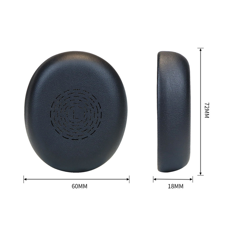 1 คู่แผ่นรองหูฟังสําหรับ Jabra Evolve2 65 Flex หูฟังแผ่นรองหูฟังฟองน้ําชุดหูฟัง Earmuffs