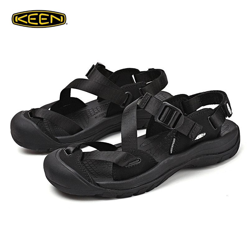 Keen ZERRAPORT II Outdoor Camping Wading River-Up Shoes รองเท้าแตะ