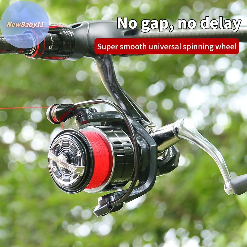 Onebaby รอกตกปลา 2000-7000 ลากสูงสุด 15KG รอกสปินนิ่งโลหะ Spool Reel สําหรับอุปกรณ์ตกปลา TH
