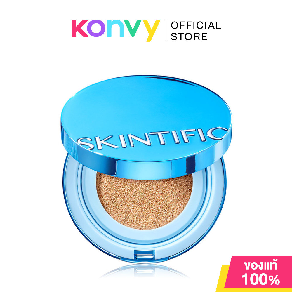 SKINTIFIC Perfect Stay Velvet Matte Cushion 11ml สกินทิฟิค คุชชั่นเนื้อแมทคุมความมัน รูปที่ 4
