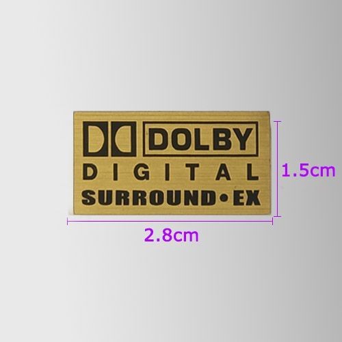 ♚-♚Dolby DTS เสียงโลโก้โลโก้สติกเกอร์พีวีซีเครื่องขยายเสียงเสียง HIFI, โลโก้รับรอง Dolby ราคา ถูกที่สุด ดีลบีเคเค แกลเลอรีภาพที่ 7