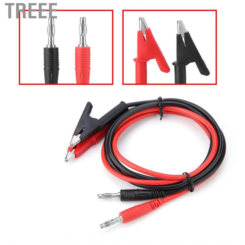 Treee Clip Test Probe การทดสอบสายเคเบิลสายเคเบิลทองแดงที่ทนทานพร้อมฉนวนหุ้ม