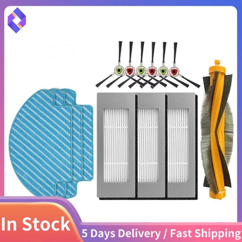 Hepa Filter Mop ผ้าอะไหล่อุปกรณ์เสริมสําหรับ Ecovacs Deebot Ozmo 600 601 605 DD35 DD56 DD33 DD37 เคร