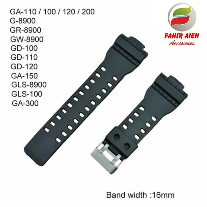 สายรัดยาง CASIO GSHOCK G-SHOCK GDF100 GDF-100 สายนาฬิกา