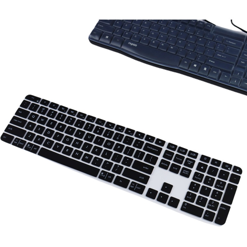 กันน้ํากันฝุ่นซิลิโคน Keboard Cover Protector สําหรับ Logitech MX Keys S & Logitech MX Keys