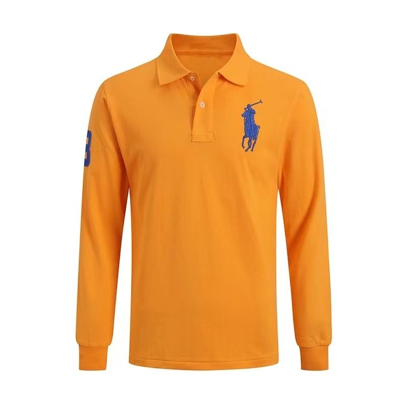 2024 สไตล์ใหม่ผู้ชายสีดําเสื้อโปโลแขนยาวด้านบนปกเสื้อยืดสีทึบธุรกิจสบายๆฤดูใบไม้ร่วง จุดต่ําสุด เสื้อผู้ชายด้านบน [คลังสินค้าพร้อม] ราคา ถูกที่สุด ดีลบีเคเค แกลเลอรีภาพที่ 9
