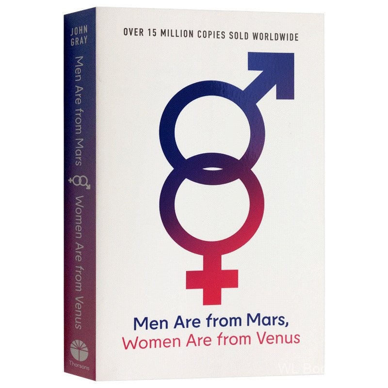 ผู้ชายจากดาวอังคารผู้หญิงจากดาวศุกร์หนังสือต้นฉบับภาษาอังกฤษ Men are from Mars Women AR