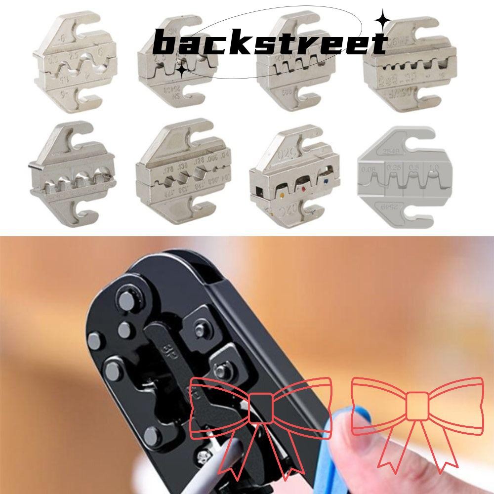 Backstreet Crimping Tool, สําหรับ Crimping Terminals คีมอุปกรณ์เสริมเครื่องมือคีม Crimp Jaw, คุณภาพสูง 4 มม.สล็อต Jaws Multifunctional SN-58B/2546B/2549 /06/X6/06WF/03H Jaw เครื่องมือ