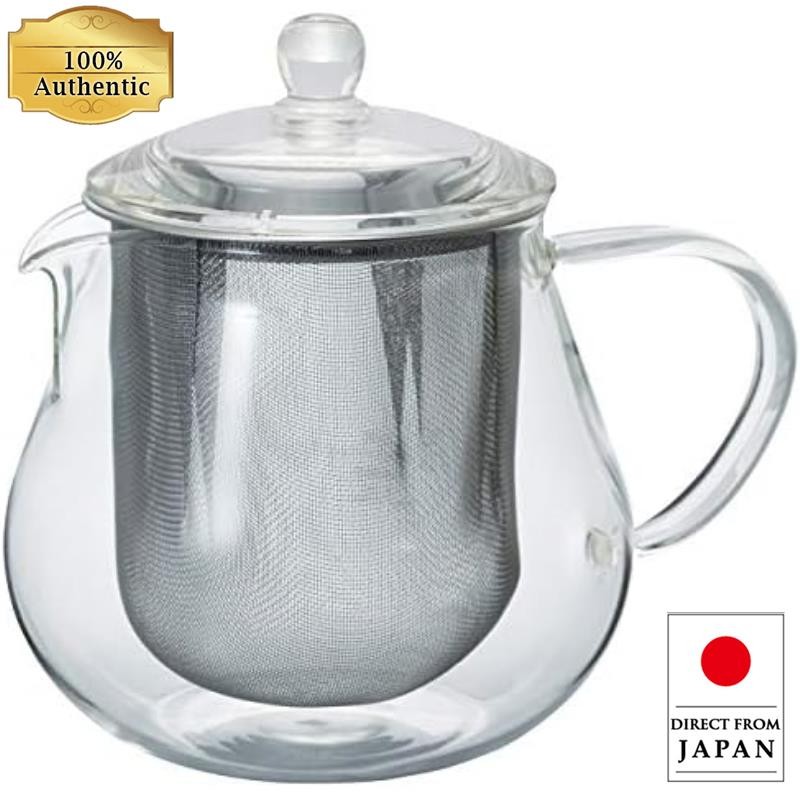HARIO ฮาริโอะ Leaf Tea Pot Clear Pure กระจกทนความร้อน Gift Present【Direct from Japan】