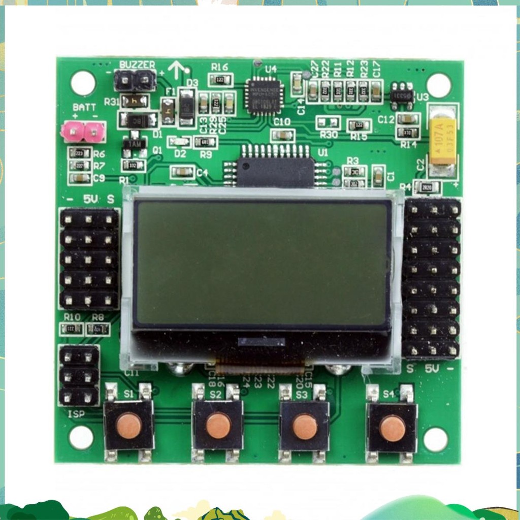KK 2.1.5 LCD Multirotor Flight Control Board KK2.1.5 ใหม่ล่าสุด V1.19S1 OpenAerVTOL 1.6 Quadcopter K