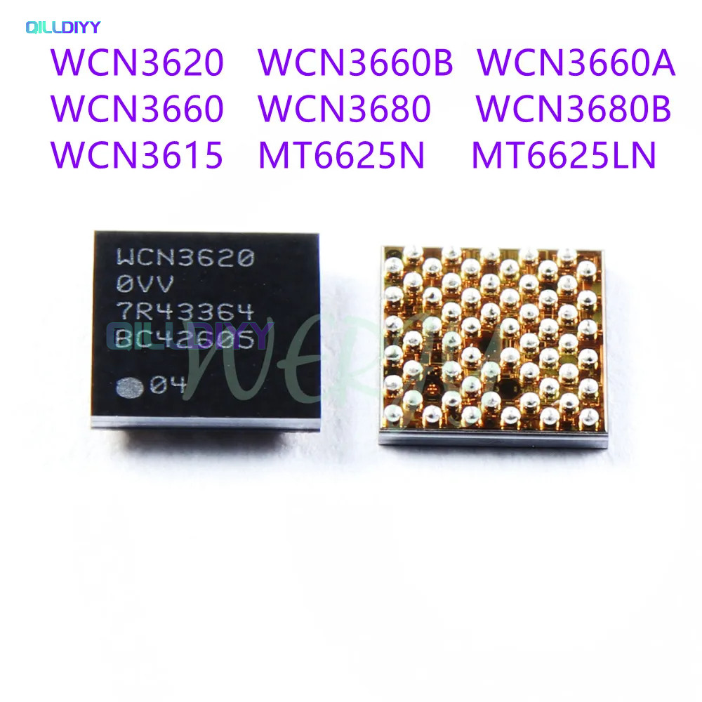 1 ชิ้น WCN3620 WCN3660 WCN3660A WCN3660B WCN3680 WCN3680B WCN3615 MT6625LN MT6625N ชิป ic
