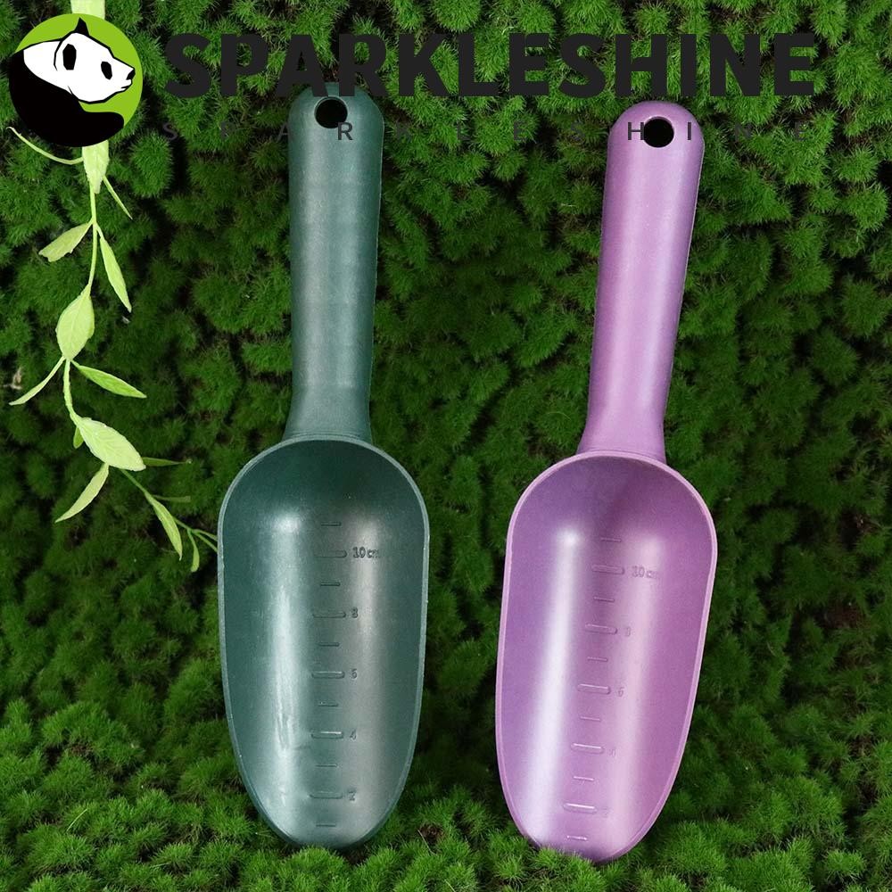 Sparkleshine Garden Shovel พลาสติกจอบเครื่องมือทําสวนผักดอกไม้พลั่วมือพลั่วดิน