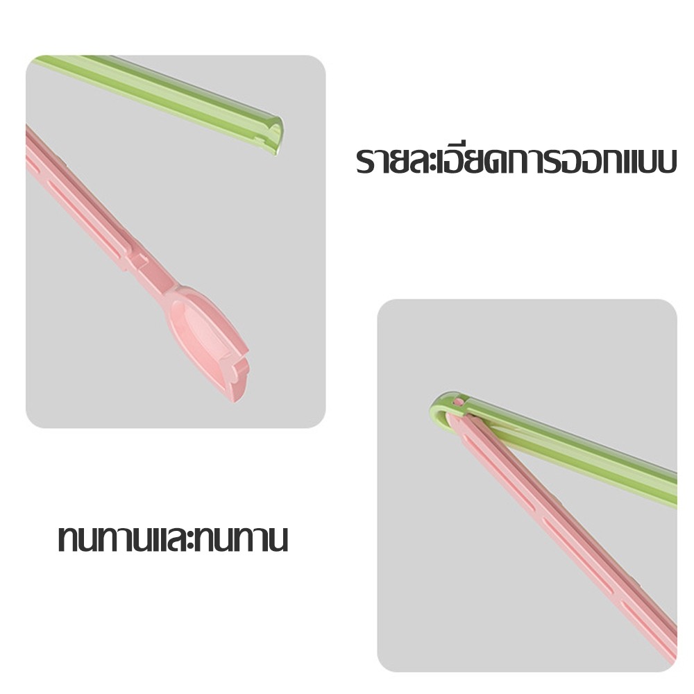 Sealing clip 5 ชิ้น+กล่องแม่เหล็ก แม่เหล็กติดตู้เย็น คลิปปิดผนึก พลาสติก ปิดผนึกถุงอาหาร คลิปหนีบขนม พลาสติก - รูปที่ 3