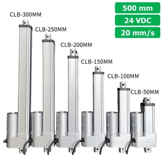CLB 24VDC มอเตอร์ก้านชัก มอเตอร์แกนชัก ระยะชัก 50-500mm 20mm/s 700N Electric Linear Actuator Low Noise เสียงรบกวนน้อย...