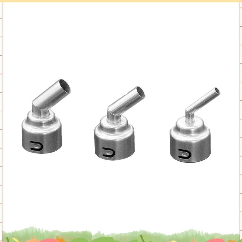 Super สําหรับ SUGON 8650/ 8630/8610DX-PRO สถานีบัดกรีลมร้อน 45 องศาหัวฉีดโค้ง 5 มม./8 มม./10 มม.มุม 