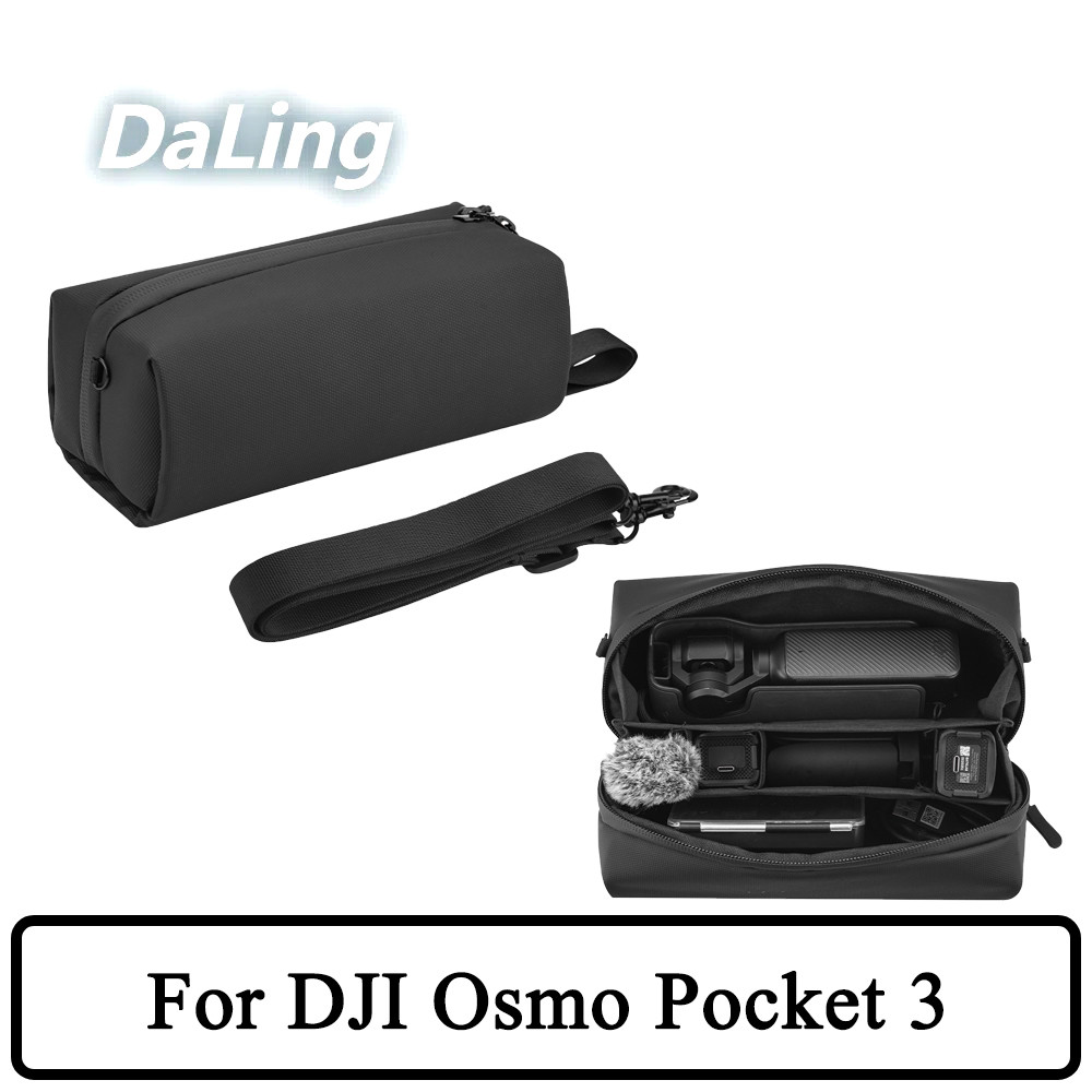 กระเป๋ากล้องกีฬาสําหรับ DJI Osmo Pocket 3 กระเป๋าถือป้องกันกระเป๋าโฮสต์กระเป๋าไหล่เดี่ยว Osmo Pocket 3 กระเป๋าสะพายข้าง