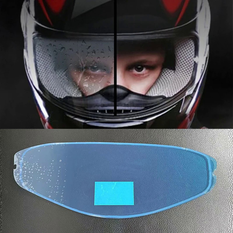 NFR R2R Helmet Visor Film Anti Fog for KYT R2R NFR NX NZ FJ Lens Anti Fog Film Motorcycle Helmet Acc
