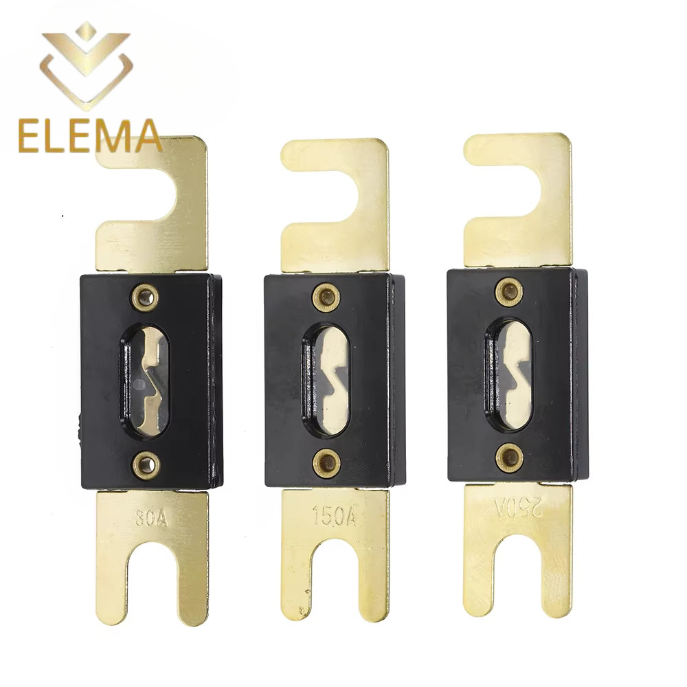 Anl Gold-plated ฟิวส์ 100A 150A 200A 250A 300A สําหรับรถยนต์ Marine Audio Video ระบบคุณภาพสูงฟิวส์ ANL ฟิวส์ – โปรปัง