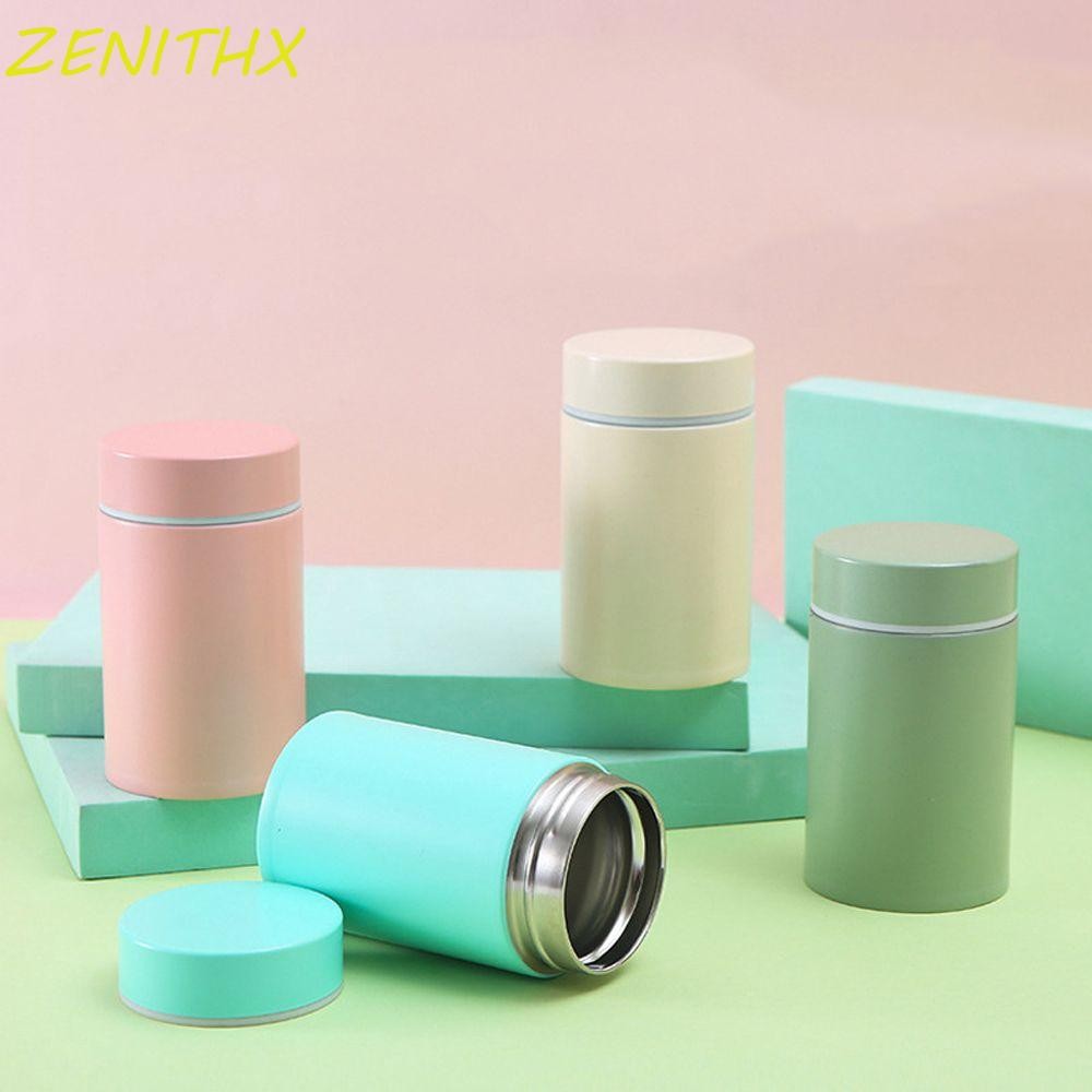 Zenithx กระติกน้ําสูญญากาศรั่วของขวัญปฏิบัติแบบพกพา Thermos แก้วถ้วยซุป Thermos กาต้มน้ําการเก็บรักษาหม้อ Thermos ถ้วย 260ml ถ้วยน้ํา