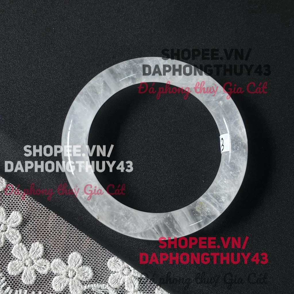 สร้อยข้อมือแผ่นแข็งหวายสีขาว Super vip ขนาด 50-57mm vip หนาเพิ่งมาถึง