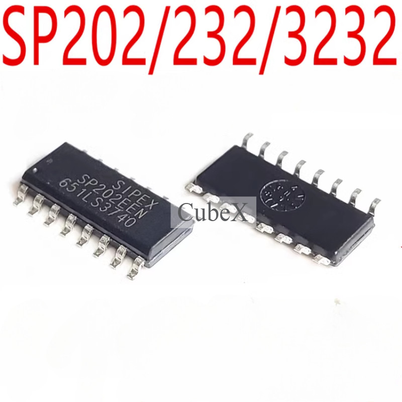 5 ชิ้นใหม่ SP202EEN SP232EEN SP3232EEN-L/TR SOP-16 RS232 ตัวรับส่งสัญญาณ IC