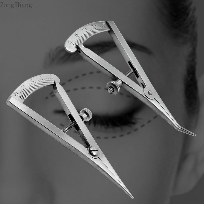Zong เครื่องมือผ่าตัดทันตกรรม Castroviejo Caliper 0-20 มม.ทันตกรรม Caliper สแตนเลส Castroviejo ตรง A