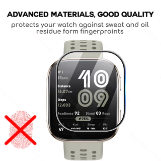 1-3PCS Amazfit Bip Max 6 3D หน้าจอโค้ง Protector สําหรับ Amazfit Bip6 สมาร์ทนาฬิกาป้องกันฟิล์มอุปกรณ์เสริม