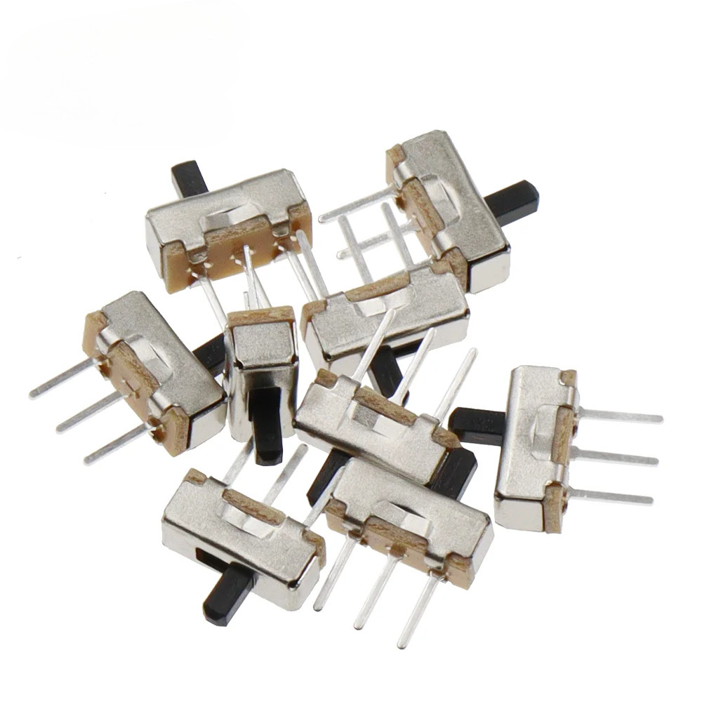20pcs Toggle สวิทช์ SS12D00 DIP สไลด์สวิทช์ 3 Pins SS12D00G3 สวิทช์มือ Shank 3 มม.