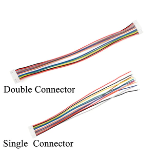 10 ชิ้น Micro JST GH 1.25 2P 3P 4P 5P 6P PIN ชายหญิงเชื่อมต่อสายไฟ 15 ซม.150 มม.GH1.25 เดี่ยว Double Connector 28AWG