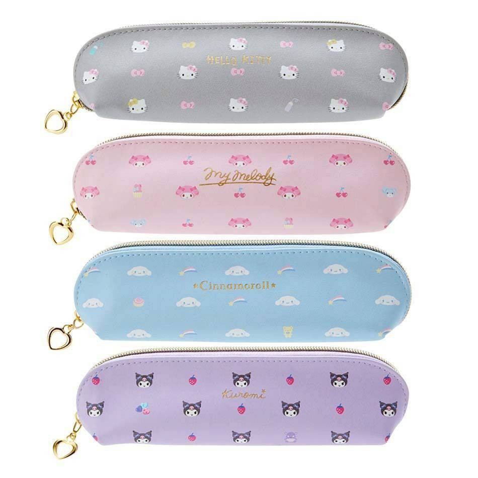 กระเป๋าดินสอ น่ารัก มีทั้งหมด 4 ลาย  วัสดุหนัง PU หนา ขนาด 20×7×4 cm